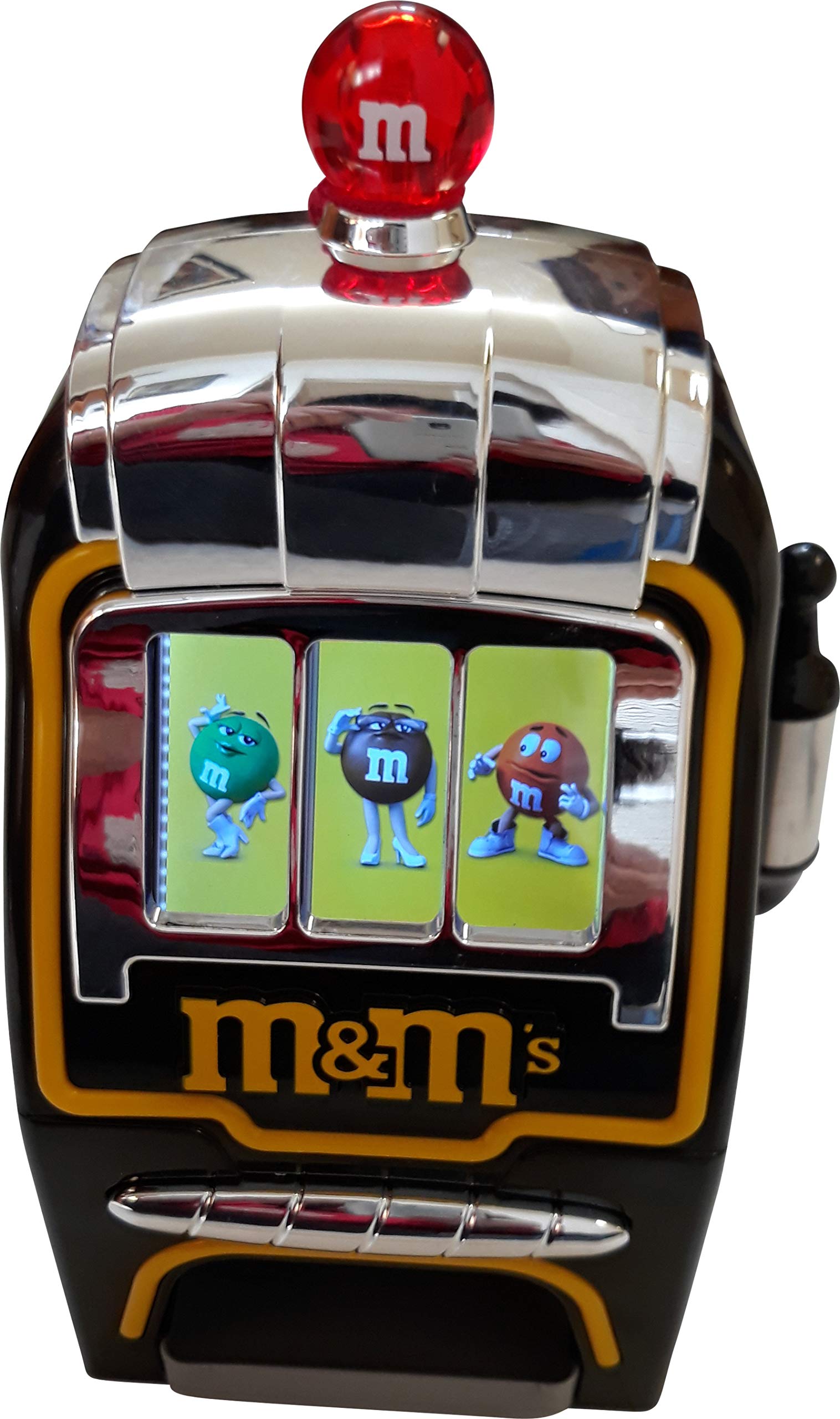 m&ms スロット M&M Electronic Slot Machine Candy Dispenser Black Batteries not